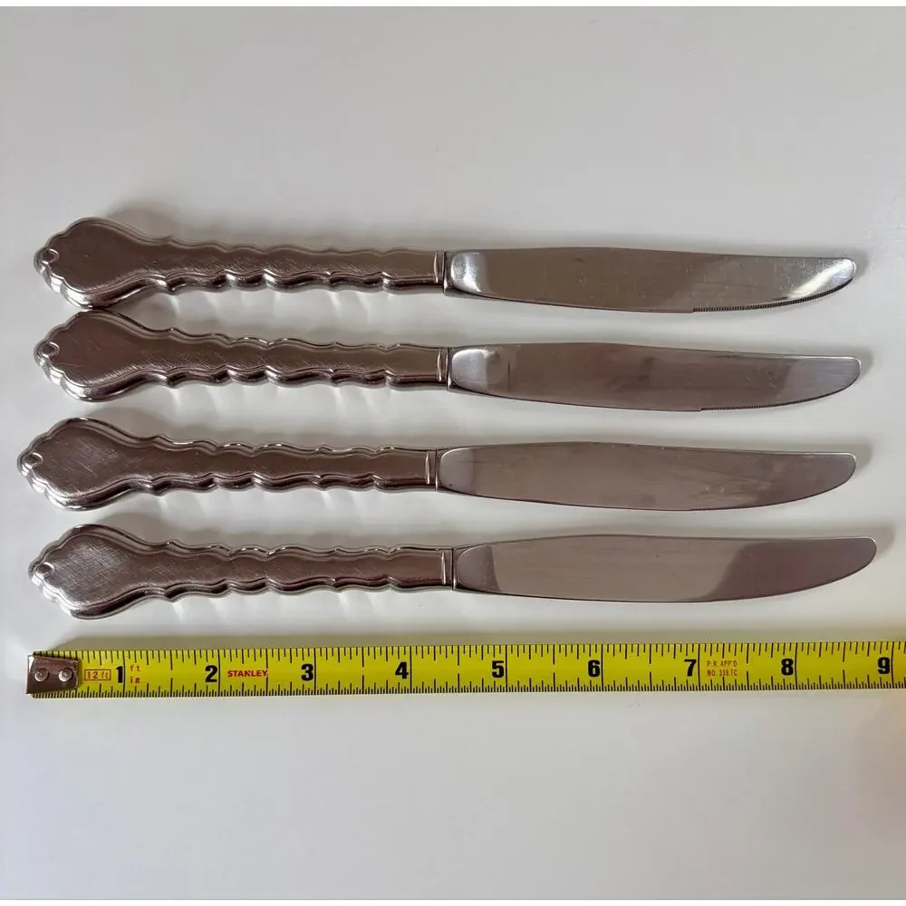 Oneida Cello Modern Hollow Dinner Knife Set of 4 (set 2)